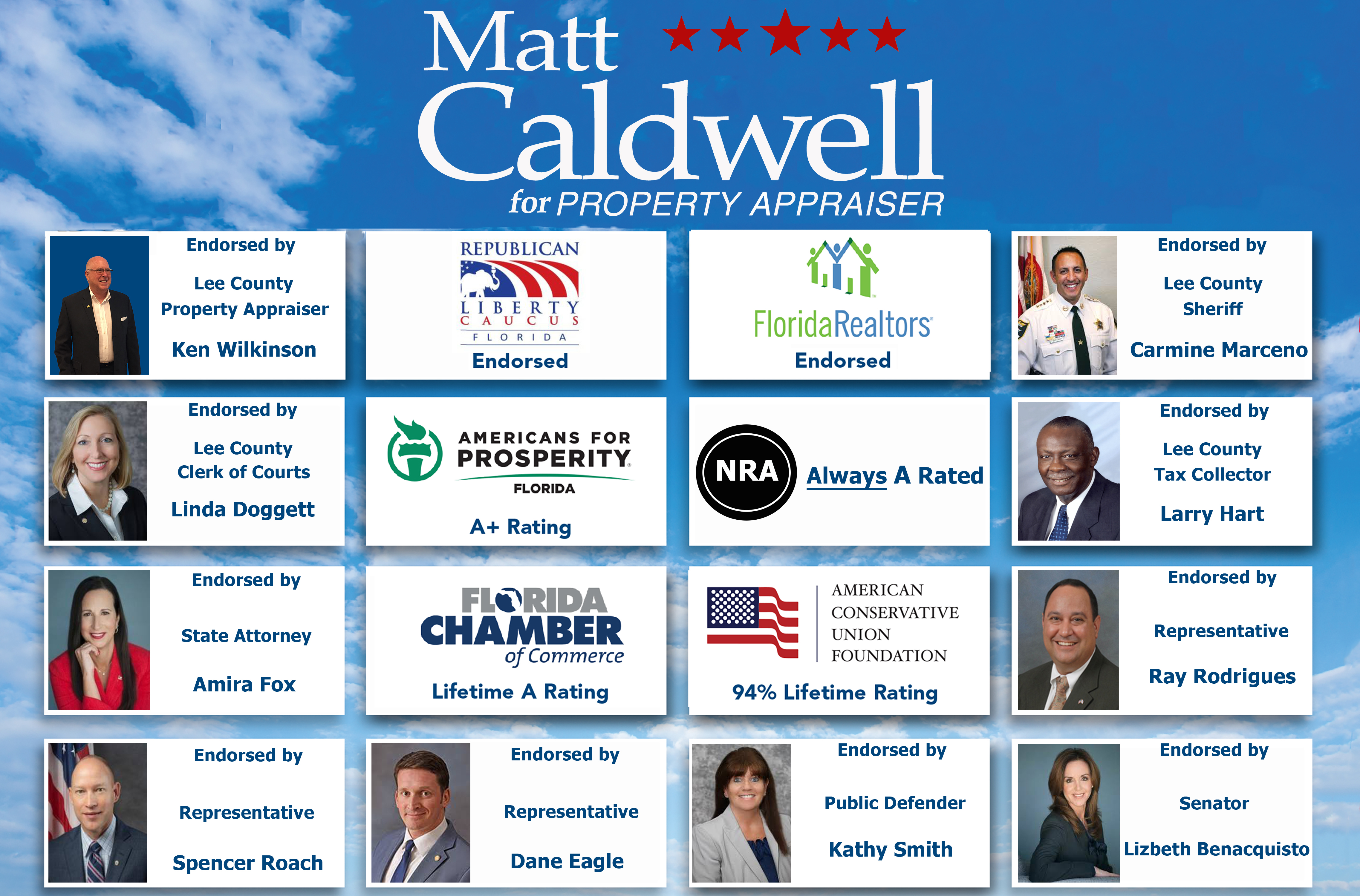 Matt Caldwell for Lee County Property Appraiser
